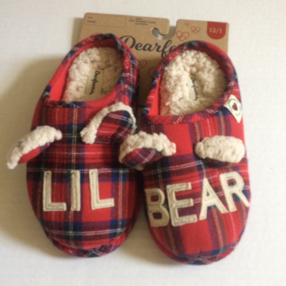 Children’s Lil Bear Dearfoam Slippers